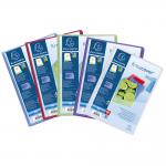 Exacompta Kreacover Display Book 30 Pocket A4 Assorted (Pack of 12) 5739E GH05739
