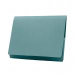 Exacompta Guildhall Brief Size Pocket Wallet 14x10in Blue (Pack of 50) PW3-BLU GH14021