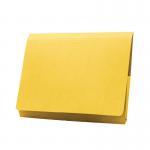 Exacompta Guildhall Brief Size Pocket Wallet 14x10in Yellow (Pack of 50) PW3-YLW GH14026