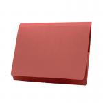 Exacompta Guildhall Brief Size Pocket Wallet 14x10in Red (Pack of 50) PW3-RED GH14028