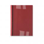 GBC IB451218 Leathergrain A4 Thermal Binding Covers Red Pack of 100