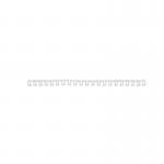 GBC IB165382 12mm White Wire Binders 21051J