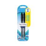 Papermate Flexgrip Ultra Retractable Ballpoint Pen Medium Blister Black (Pack of 24) S0181222 GL46706