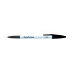 Paper Mate Stick Ballpoint Pen Fine Black (Pack of 50) 2084379 GL84379