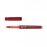 Pilot Hi-Tecpoint V7 Fineliner Pen Red Pack of 10