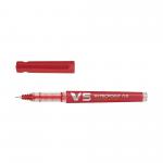 Pilot Hi-Tecpoint V5 Fineliner Pen Red Pack of 10