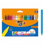 Bic Kids Plastidecor Crayons