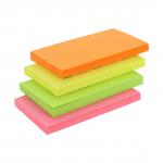 Classmates Neon Sticky Notes 75 x 125mm