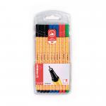 Stabilo Point 88 Fineliner Pen Assorted Pack of 10
