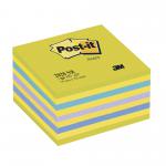 Post-it Notes Cube Neon Bluegreen