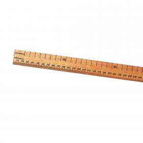Wooden Metre cmmm Ruler