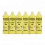 Classmates Ready Mixed Paint in Brilliant Yellow Pack of 6 600ml Bottle