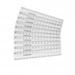 Classmates 15cmmm Clear Rulers