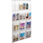 Helit Placativ Wall Display 18 Pockets Clear H6812302 HEL09133