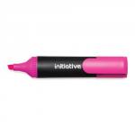 Initiative Water Based Highlighters Wedge Shaped Tip Pink