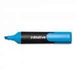 Initiative Water Based Highlighters Wedge Shaped Tip Blue