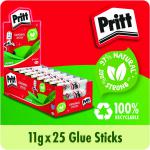 Pritt Stick Glue Stick 11g (Pack of 25) HK1033
