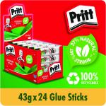 Pritt Stick Glue Stick 43g (Pack of 24) HK1035