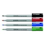 Ikon OHP Pen Non-Permanent Fine Point Assorted (Pack of 4) 7421WLT4 HK73068