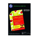 Hewlett Packard [HP] A4 White Professional Glossy Inkjet Paper 180gsm (Pack of 50) C6818A