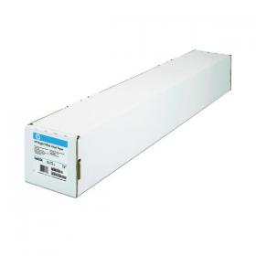 HP Bright White Inkjet Paper 841mm x45.7m (Quality 90 gsm paper reduces amount of smear) Q1444A HPQ1444A