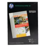 Hewlett Packard [HP] White A3 Professional Matte Inkjet Paper 120gsm (Pack of 100) Q6594A
