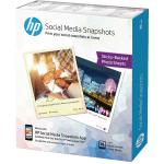 Hewlett Packard [HP] Social Media Snapshots 10x13cm (Pack of 25) W2G60A