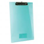 Rapesco Frosted Transparent Clipboard Single SHP PCBAS HT15198