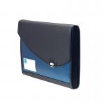Rapesco Designer Expanding File 7-Part Polypropylene A4 Plus Blue 0679 HT17005