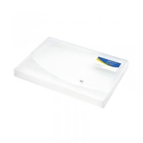 Rapesco Rigid Wallet Box File 25mm Capacity 250 Sheets A4 Clear 0708 HT17035