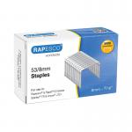Rapesco 53/8mm Staples Chisel Point (Pack of 5000) 0750 HT55541