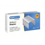 Rapesco 26/8mm Staples Chisel Point (Pack of 5000) S11880Z3 HTST118