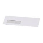 Postmaster DL Envelope 114x235mm Window Gummed 90gsm White (Pack of 500) B29153 JDB29153
