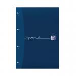 Oxford My Notes Ruled Margin Four-Hole Refill Pad 160 Pages A4 (Pack of 5) 846400177 JDK76792