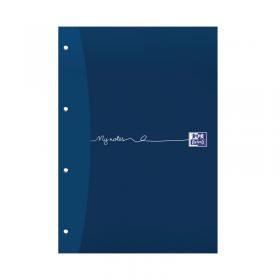 Oxford My Notes Ruled Margin Four-Hole Refill Pad 160 Pages A4 (Pack of 5) 846400177 JDK76792