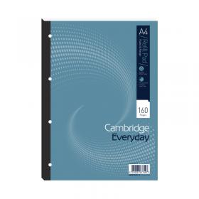 Cambridge Everyday Ruled Margin Refill Pad 160 Pages A4 (Pack of 5) 846200192 JDM76003