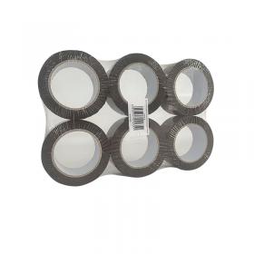 Polypropylene Packaging Tape 50mmx132m Brown (Pack of 6) HP PB-480132-25 JF03909