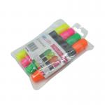 Ergo-Brite Assorted Erognomic Highlighter Pens (Pack of 4) JN69980 JN69980