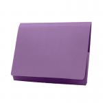 Exacompta Guildhall Brief Size Pocket Wallet 14x10in Mauve (Pack of 50) PW3-MVE JT34514