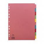 Concord Divider 10-Part A4 160gsm Multicoloured 72099/J20 JT72099