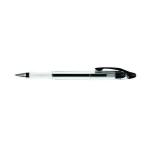 Q-Connect Delta Ballpoint Pen Medium Black (Pack of 12) KF00375 KF00375