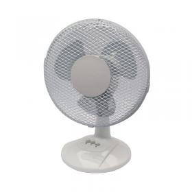 Q-Connect 2-Speed Desktop Fan 230mm/9 Inch KF00402 KF00402