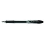 Q-Connect Quick Dry Gel Pen Medium Black (Pack of 12) KF00678 KF00678