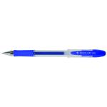 Q-Connect Quick Dry Gel Pen Medium Blue (Pack of 12) KF00679 KF00679