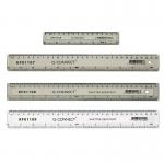 Q-Connect Clear 150mm/15cm/6inch Ruler KF01106 KF01106