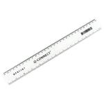 Q-Connect 300mm/30cm Clear Ruler KF01107 KF01107