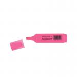 Q-Connect Pink Highlighter Pen (Pack of 10) KF01112 KF01112