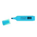 Q-Connect Blue Highlighter Pen (Pack of 10) KF01114 KF01114