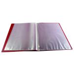 Q-Connect Polypropylene Display Book 10 Pocket Red KF01246 KF01246