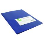 Q-Connect Polypropylene Display Book 20 Pocket Blue KF01251 KF01251
